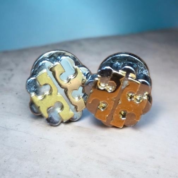 Tory Burch Jewelry - Tory Burch Gold and Silver Earrings